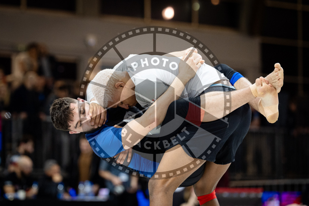 20260214PBB3323 | Fighters compete during the ADCC European Trials  competition day 1 in Belgrade, Serbia, on February 14, 2026.