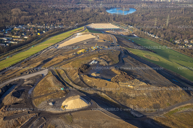 Herne240104148 | Luftbild, Zentraldeponie Baustelle Emscherbruch Im Eichkamp, Resser Mark, Gelsenkirchen, Ruhrgebiet, Nordrhein-Westfalen, Deutschland