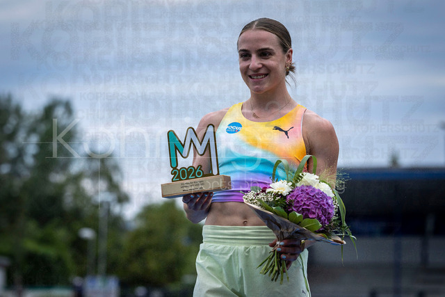 Multisport Event; Ratingen, 28.06.2026 | RATINGEN, GERMANY - JUNE 28, 2026 : Annik Kälin (SUI / Switzerland) the winner of the Multisport Event at Stadion Ratingen on June 28, 2026 in Ratingen, Germany.
