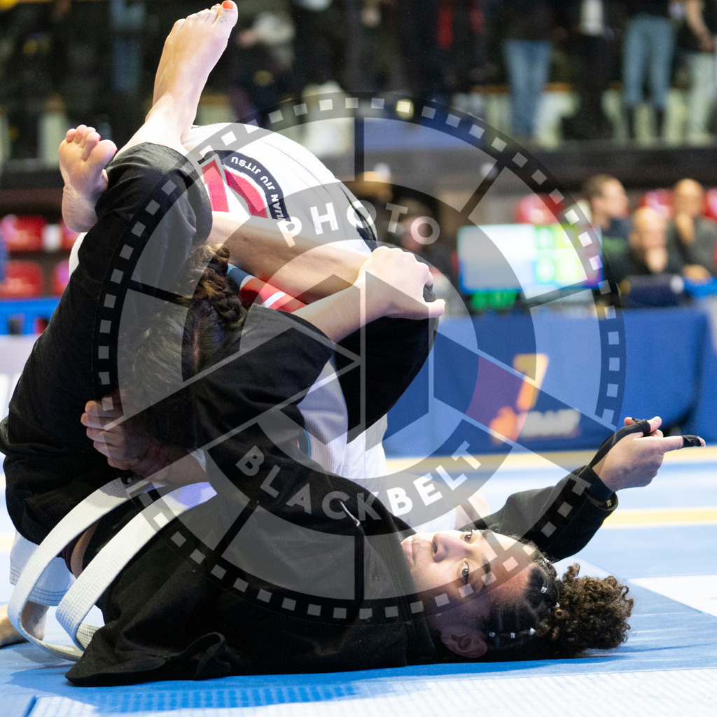 20240119PBB1757 | Fighters compete during the IBJJF European Championship in Paris, France, on January 19, 2024.