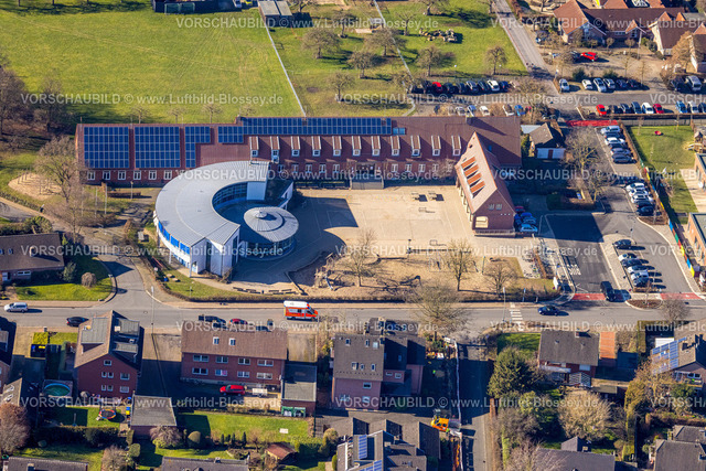 Nordkirchen230206238 | Luftbild, Mauritiusschule, Nordkirchen, Münsterland, Nordrhein-Westfalen, Deutschland