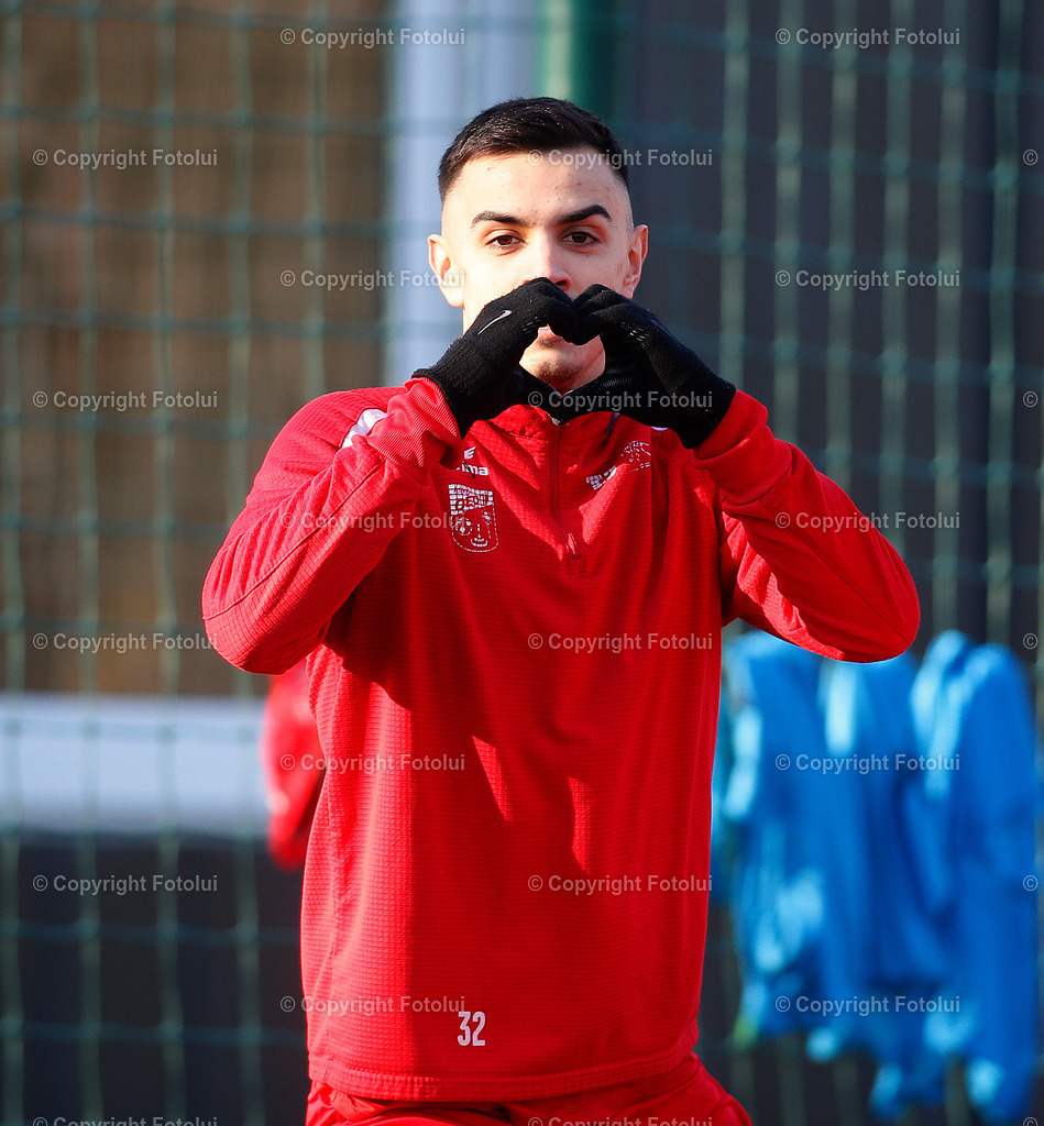 A_LUI_190125_02 | SPORT FUSSBALL TESTSPIEL ASKOE OEDT -UNION PROCORN DIETACH 18.01.2025 IM BILD : FILIP BRESKIC (OEDT) UND  (DIETACH) FOTO:FOTOLUI