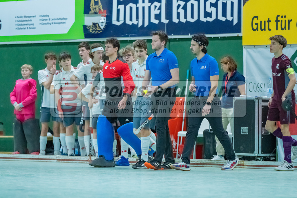 HK_20240225_108614 | Spiel um Platz 3 Deutsche Meisterschaft MU14 am 25.2.2024 Halle RW Köln, Köln ,