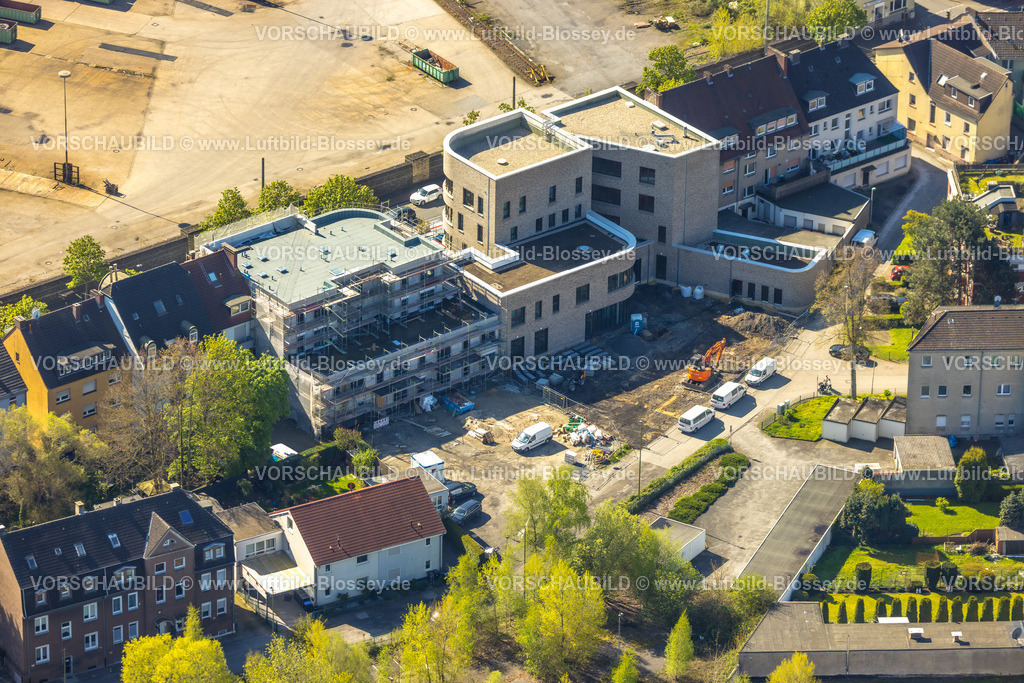 Hamm230400392 | Luftbild, Wilhelmstraße Baustelle und Neubau, Mitte, Hamm, Ruhrgebiet, Nordrhein-Westfalen, Deutschland