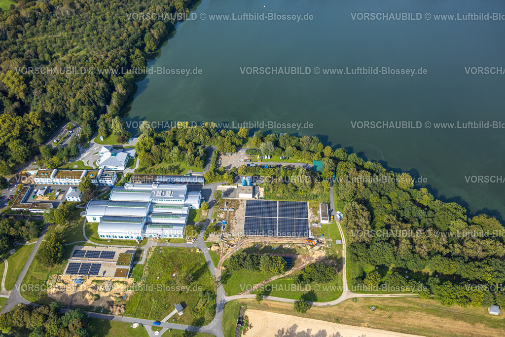 Haltern230905841 | Luftbild, Wasserwerk Haltern am Halterner Stausee, Haltern-Stadt, Haltern am See, Ruhrgebiet Münsterland, Nordrhein-Westfalen, Deutschland
