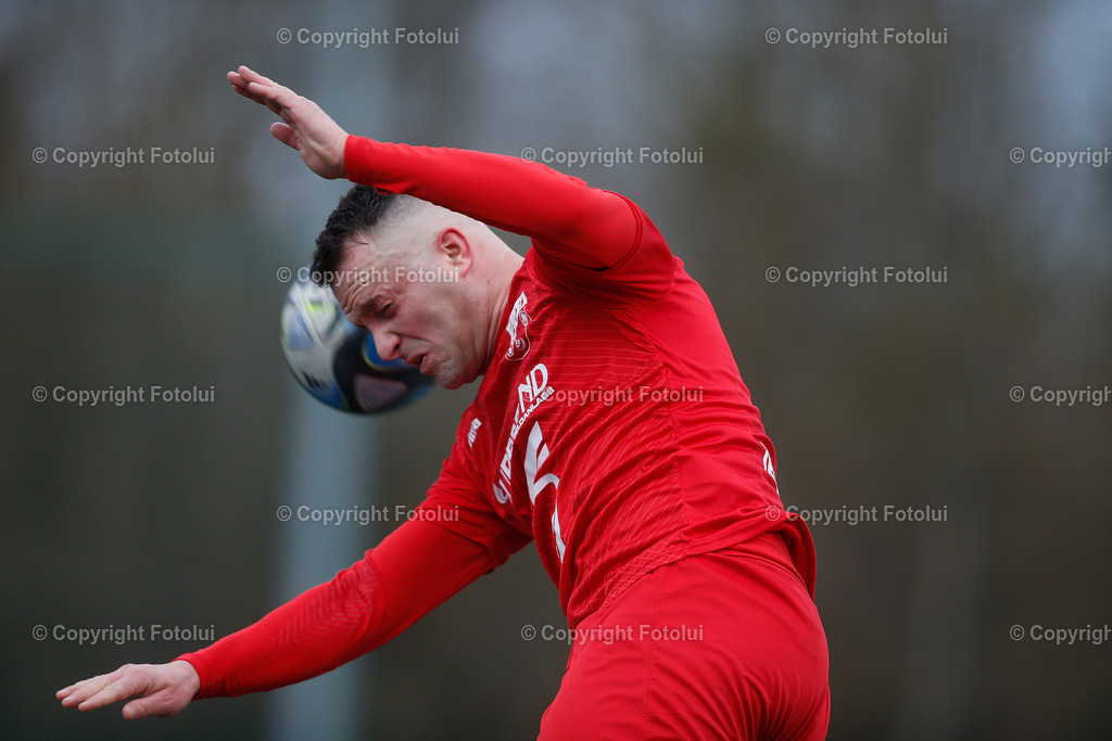 A_LUI_100224_17 | SPORT,FUSSBALL,TESTSPIEL ASKOE OEDT-SPG LASK AMATUERE 10.02.2024 IM BILD: NENAD VIDACKOVIC (OEDT)  FOTO:FOTOLUI