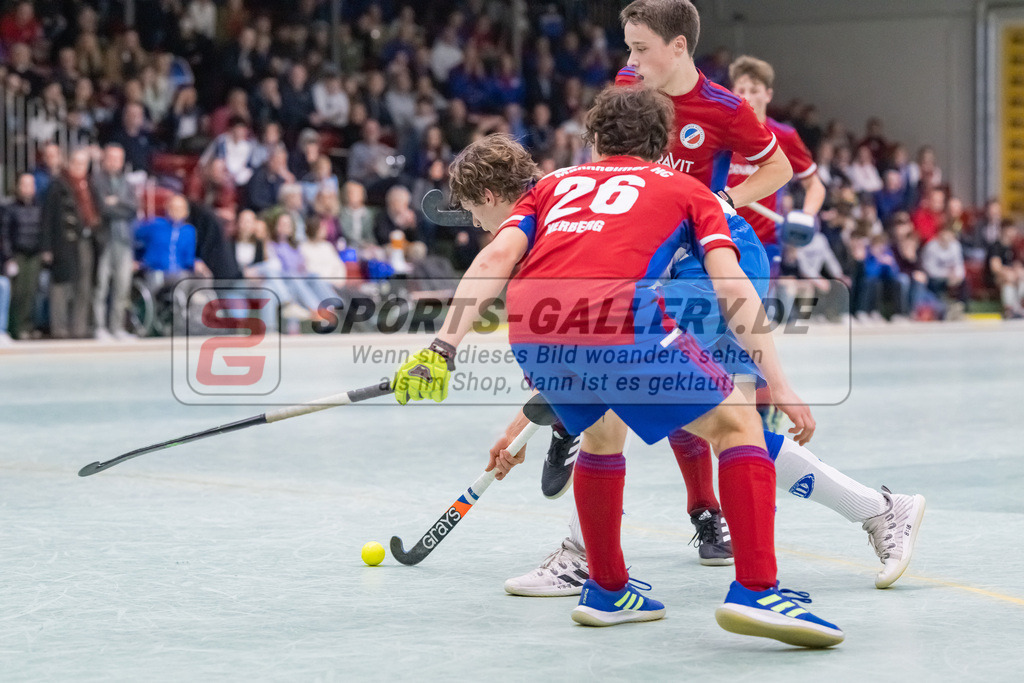 HK_20230304_105508 | Deutsche Meisterschaft MU16 Großflottbeker THGC - Mannheimer HC am 4.3.2023 RWK, Köln ,