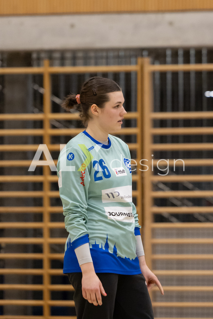 Handball I Frauen I Saison 2025-2026 I Handball Swiss Premium League 1 | Women I Round 5 I  Yellow Winterthur - GC Amicitia Zürich I 15.03.2026 | 26 Zoë Krüger (DE) (GC Amicitia Zürich) – Torhüterin - Realisiert mit Pictrs.com