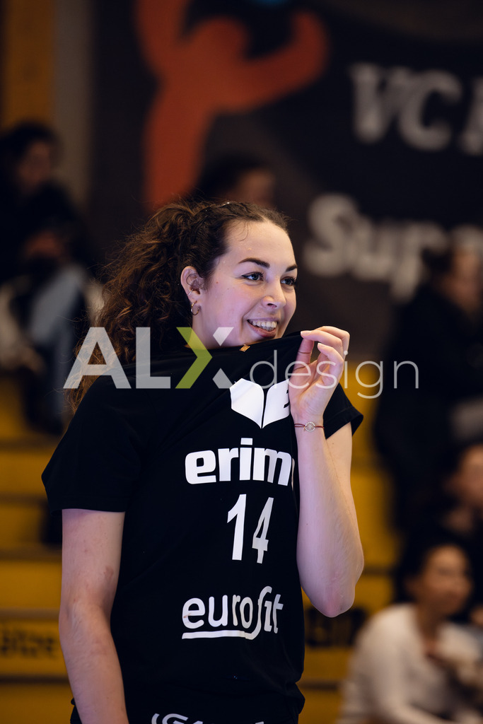 Volleyball I Frauen I Saison 2025-2026 I Volleyball NLA | Women I Round 14 I VC Kanti Schaffhausen - NLZ Volleyball Academy Zürich I 16.01.2026 | VC Kanti Schaffhausen - 14 Josipa Marković (HR) – Aussen - Realisiert mit Pictrs.com
