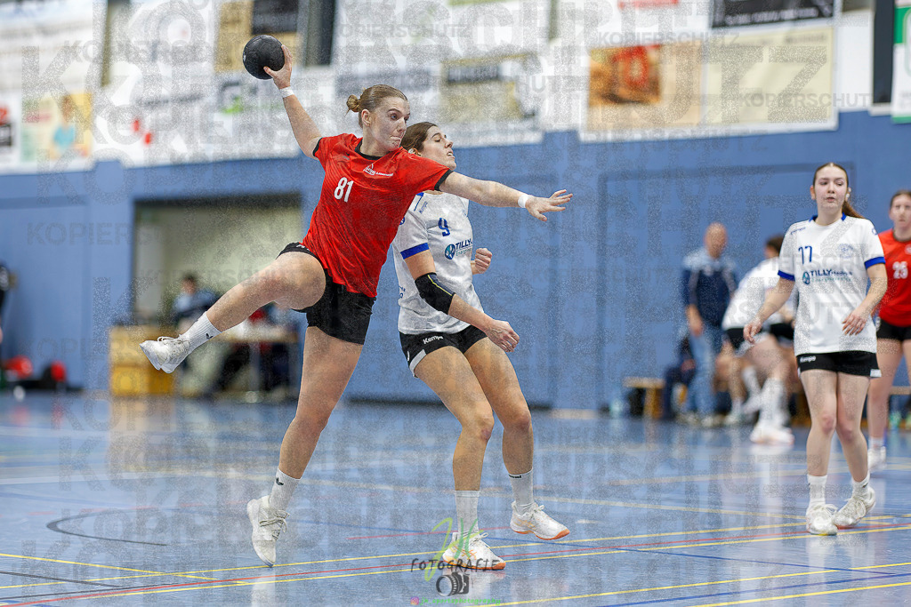 Frauen 2. Bezirksklasse; SG Rechtenbach - HSG Linden II | Frauen 2. Bezirksklasse; SG Rechtenbach - HSG Linden II am 16.11.2025 in Rechtenbach (Sporthalle Rechtenbach)Photo © 2025 - Jörg Heinrich - Realisiert mit Pictrs.com