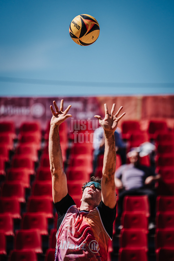 Beachvolleyball | Männer | Allianz German Beach Tour 2025 | Tourstop Düsseldorf | 08.05.2025 | Tristan Fröbel