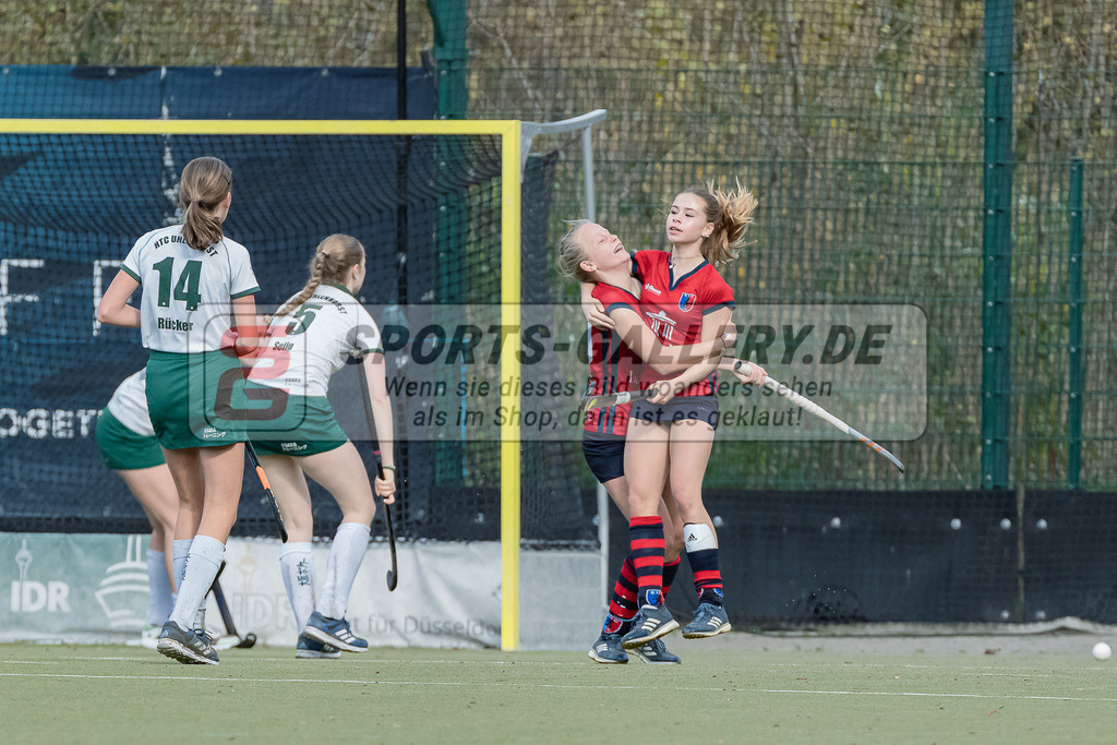 HK_20231021_105625 | Deutsche Meisterschaft WU16 Uhlenhorst Mülheim - Berliner HC am 21.10.2023 DHC, Düsseldorf ,