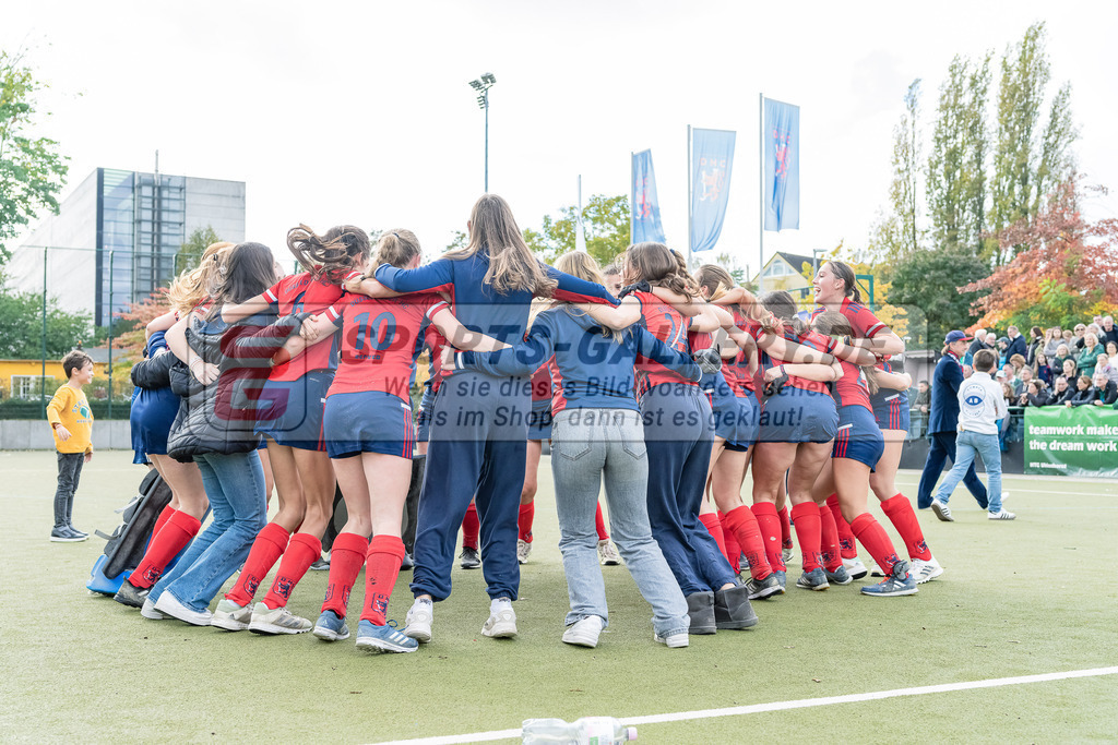 HK_20231022_106166 | Finale Deutsche Meisterschaft Feld WU16 Uhlenhorst Mülheim - Düsseldorfer HC am 22.10.2023 DHC, Düsseldorf ,