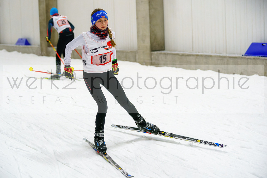 Testwettkampf Oberhof | Skihalle Oberhof am 14. Januar 2023