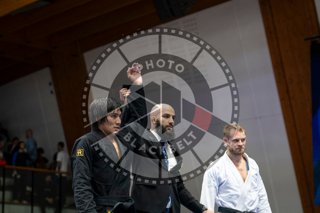 20240123PBB02282 | Fighters compete during the second day of the IBJJF European Championship in Paris, France, on January 23, 2024.