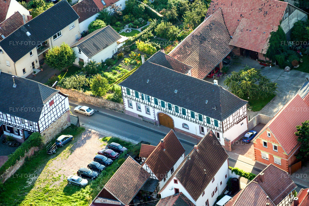 Luftbild: Hauptstr in Barbelroth im Bundesland Rheinland-Pfalz in Deutschland. Foto: IMG_7329.jpg vom 25.08.2007 durch Werner Riehm/FLY-FOTO.de