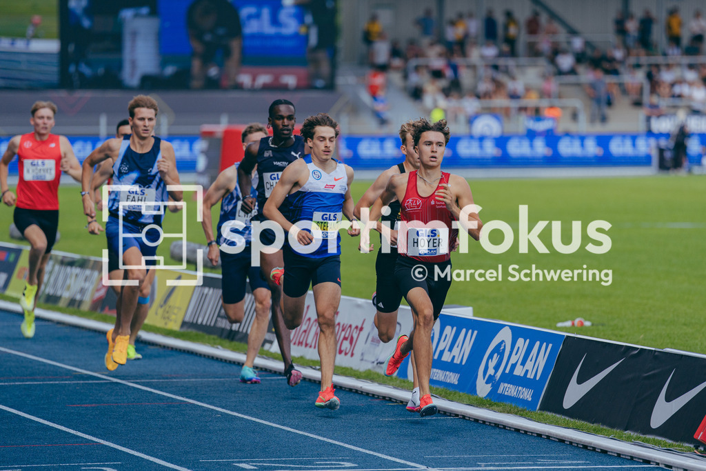 Deutsche Meisterschaften der Frauen und Männer 2026 | Piet Hoyer, Königsteiner LV, 800-Meter-Lauf, Halbfinale, Deutsche Meisterschaften der Frauen und Männer 2026, Lohrheidestadion Bochum-Wattenscheid, 25.07.2026. Foto: Marcel Schwering / sportimfokus - Realisiert mit Pictrs.com