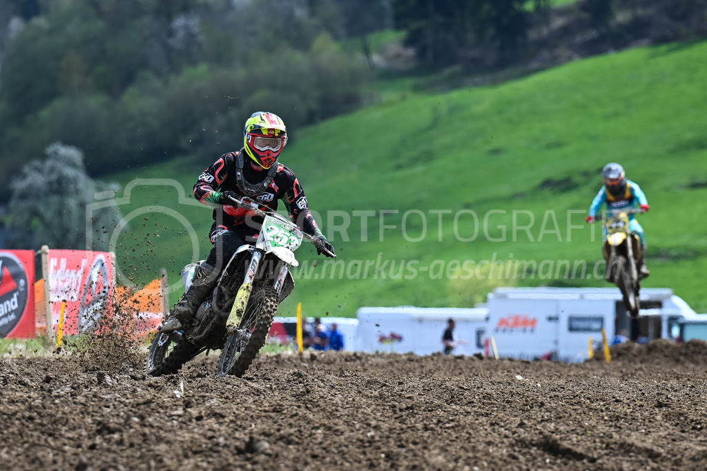 Motocross Schlatt bei Winterthur - 29. April 2023 | #252 Bischof Pascal aus Zuerich (CH) auf Husqvarna in der Kategorie MX2 / TL am Motocross Schlatt bei Winterthur, 29. April 2023.
Instagram: @mx_schlatt | @mc_wila | @sam_schweiz
Bild: Sportfotografie Markus Aeschimann | www.markus-aeschimann.ch - Realisiert mit Pictrs.com