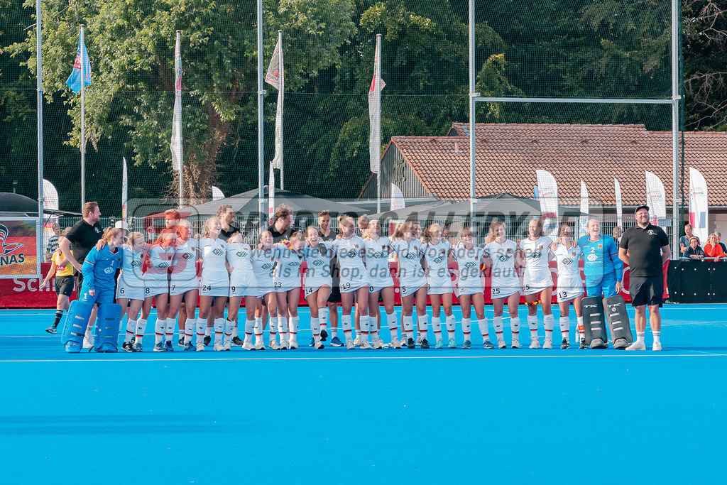 HK_20230716_902547 | Euro Hockey WU18 Siegerehrungen Championship Girls &amp; Boys am 16.7.2023 CHTC , Krefeld ,