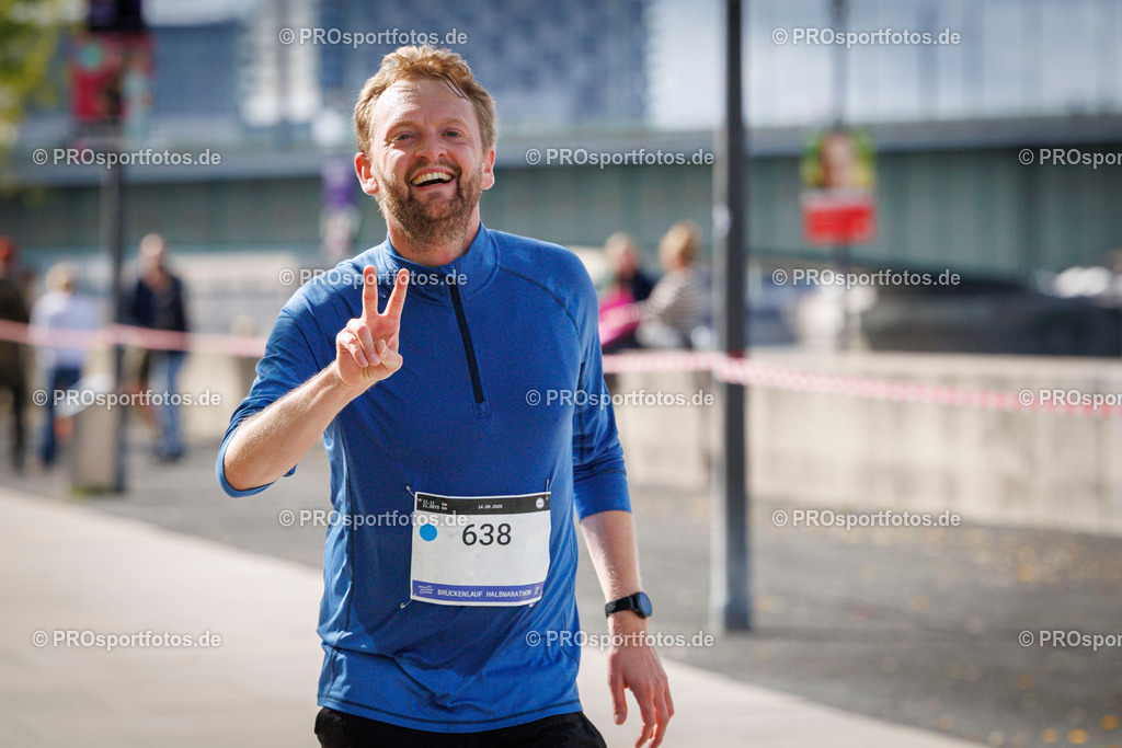 Brückenlauf Halbmarathon des ASV Köln; Köln, 14.09.25 | Impressionen vom Brückenlauf Halbmarathon des ASV Köln am 14.09.25 in Köln (Deutschland). Foto: BEAUTIFUL SPORTS/Bernd Hoffmann