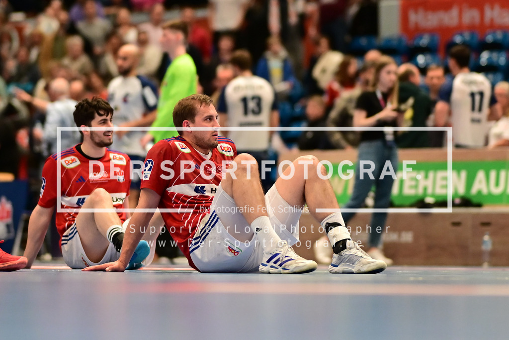 Handball I Herren I Saison 2024-2025 I Bundesliga I 25. Spieltag I HSV Hamburg - 1. VfL Potsdam I 03.04.2025 I 41704 | Der Sportfotograf. - Realized with Pictrs.com