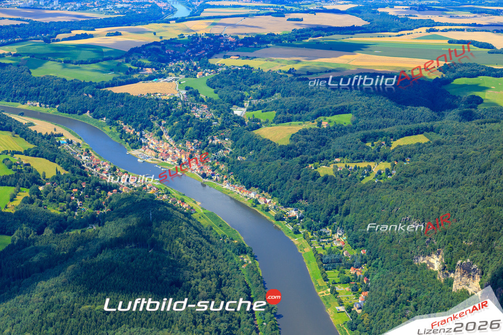Die Luftaufnahme der Stadt Stadt-wehlen wurde vom UL-Flugzeug heraus erstellt ( keine Drohne )- hohe Auflösung für beste Qualität
