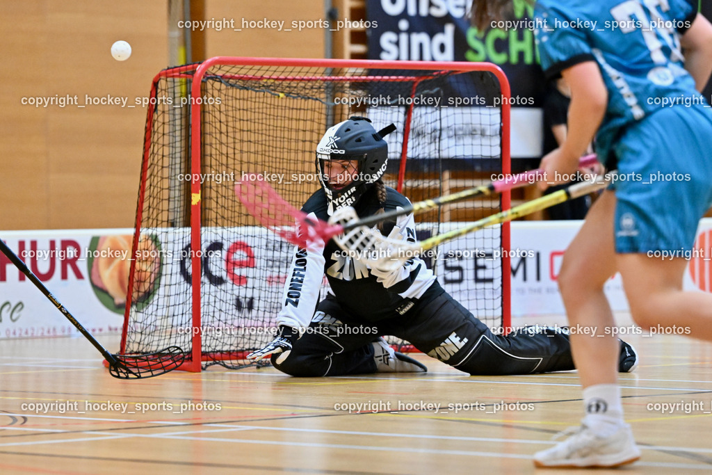 VSV Unihockey Damen vs. FCB München | #1 Hannah Maria Kofler VSV Unihockey, VSV Unihockey Damen vs. FCB München, VSV Unihockey Damen vs. FCB München am 24.01.2026 in Villach (Ballspielhalle St. Martin), Austria, (Photo by Bernd Stefan)