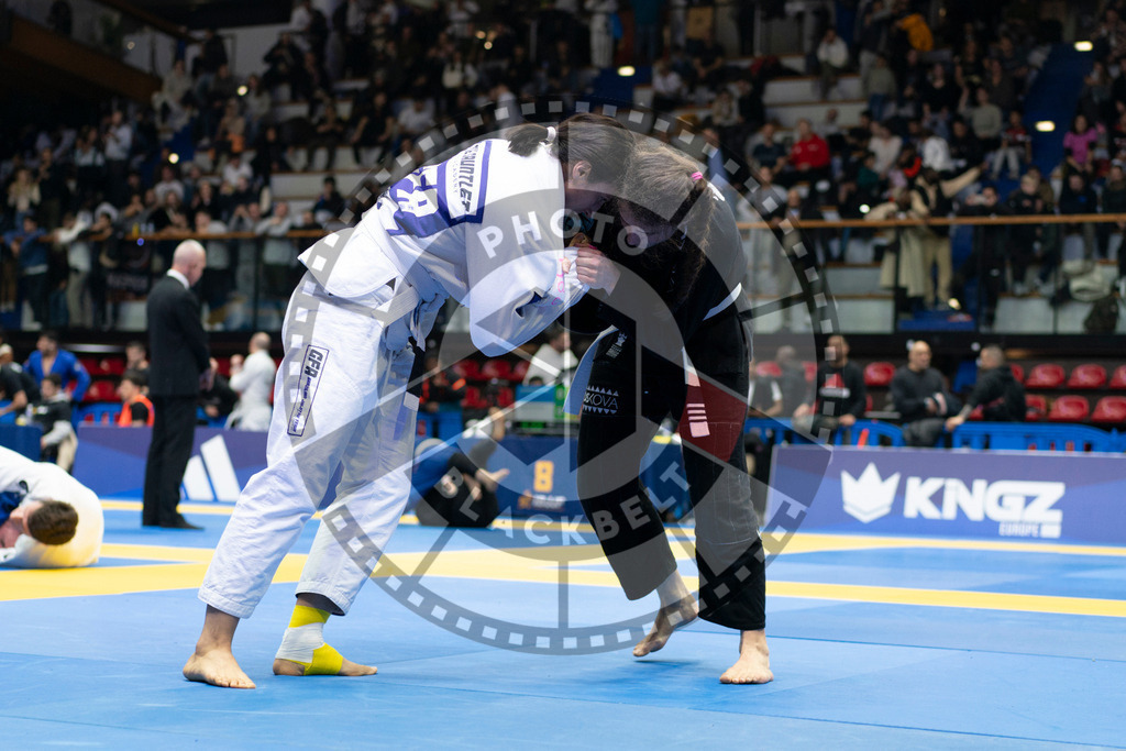 20240119PBB3092 | Fighters compete during the IBJJF European Championship in Paris, France, on January 19, 2024.