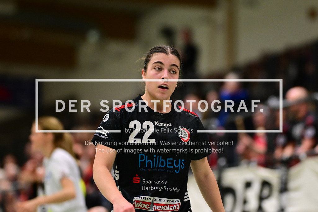 Handball I Frauen I Saison 2024-2025 I 2. HBF I 20. Spieltag I HL Buchholz 08-Rosengarten - Bergischer HC I 12301 | Der Sportfotograf. - Realisiert mit Pictrs.com
