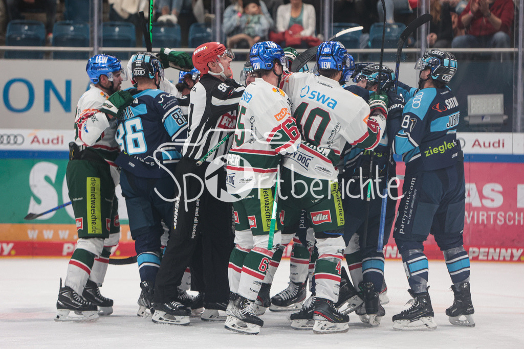 ERC Ingolstadt - Augsburger Panther  | Nach Schlusspfiff wird es nochmal hitzig im Derby