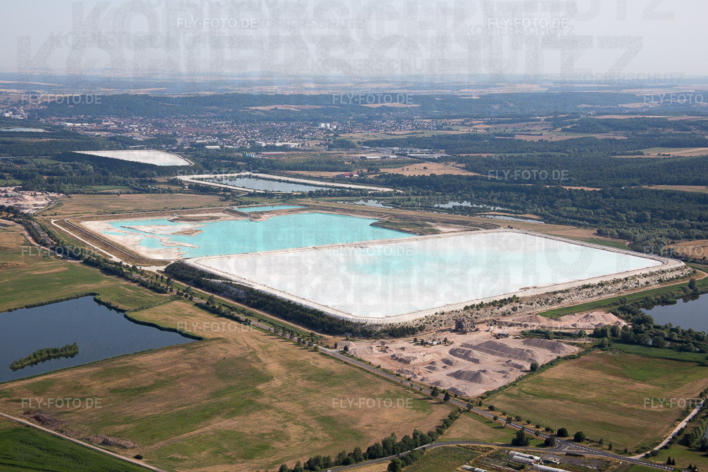 Saline | Luftbild: Saline in Rosières-aux-Salines im Bundesland Meurthe-et-Moselle in Frankreich. Foto: IMG_083131.jpg vom 11.07.2015 durch Werner Riehm/FLY-FOTO.de - Realisiert mit Pictrs.com