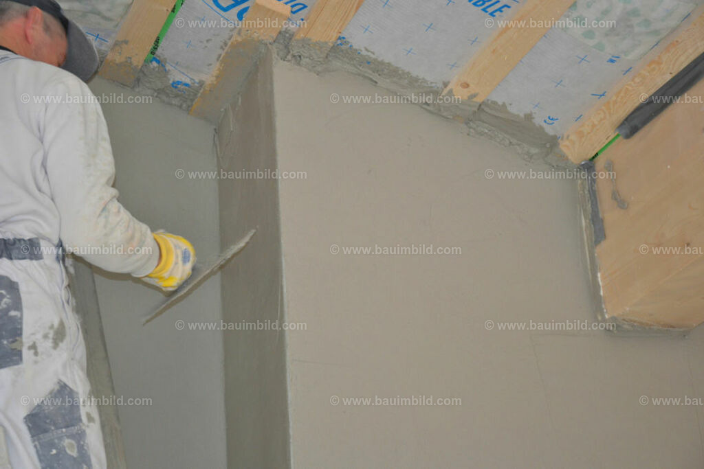 bib-lg18-putzarbeiten-0058 | Nach LV-Leistungsgruppen sortierte Detailfotos über den Bau eines Hauses. Alle Hausbau-Bilder direkt vom Urheber und Autor der Website Haus-Selber-Bauen.com