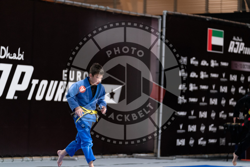 20241012PBB0553 | Athletes compete during the AJP Tour Europe Continental Jiu-Jitsu Youth Championship on October 12, 2024, in Almere near Amsterdam, Netherlands. © Chiara Dazi / photoblackbelt