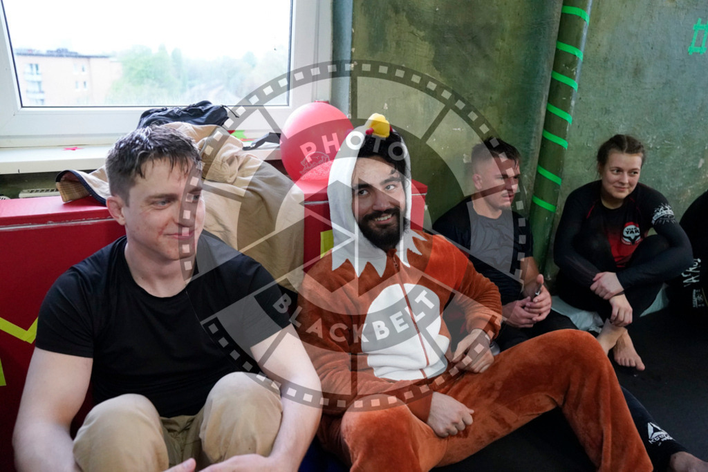 20240413PBB7371 | Fighters compete during the Grapplethon 24hours of rolling for a reason in Hamburg, Germany, on April 13, 2024.