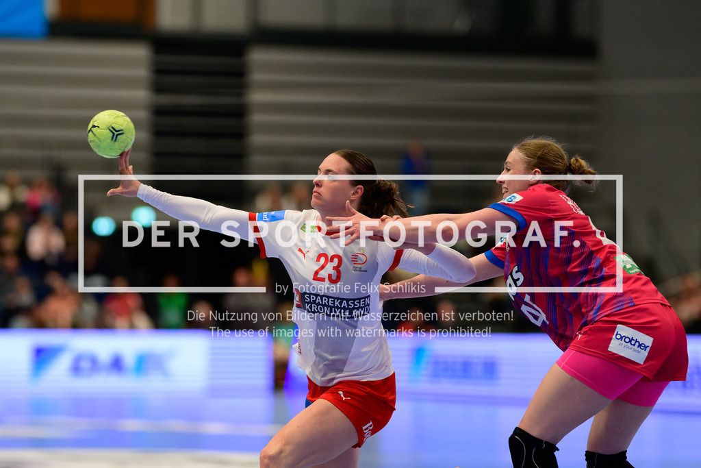 Handball I Frauen I Saison 2024-2025 I Länderspiel I Deutschland - Dänemark I 56770 | Der Sportfotograf. - Realisiert mit Pictrs.com