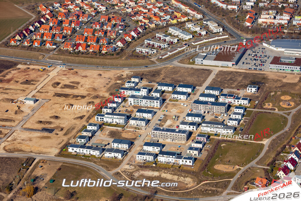 aktuelles Luftbild von  Buechenbach  - Luftaufnahme wurde 2019 von https://frankenair.de mittels Flugzeug (keine Drohne) erstellt.
