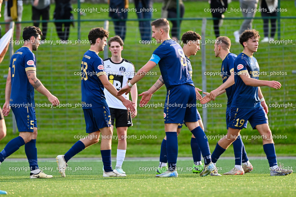 SV Spittal 1921 vs. ATUS Velden | Jubel ATUS Velden Mannschaft, #5 Roland Putsche ATUS Velden, #28 Manuel Thomas Guggenberger ATUS Velden, #8 Fabian Kopeinig ATUS Velden, #19 Bojan Cubrilo ATUS Velden, SV Spittal 1921 vs. ATUS Velden, SV Spittal 1921 vs. ATUS Velden am 05.06.2025 in Spittal an der Drau (Goldeck Stadion), Austria, (Photo by Bernd Stefan)