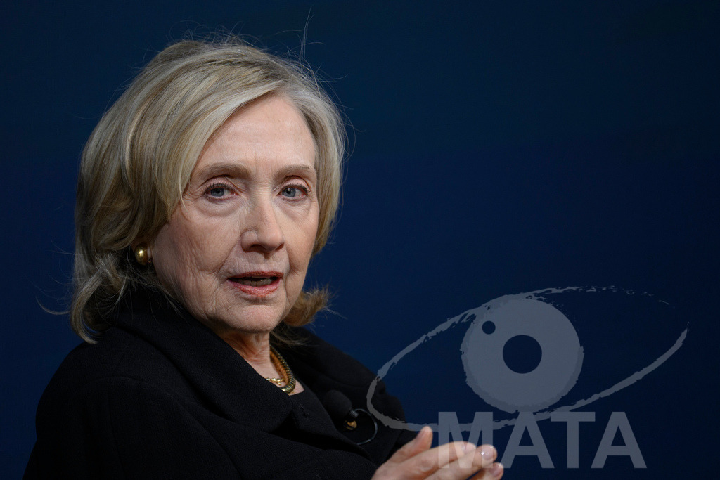 _DWA3795 | Die US-Politikerin Hillary Clinton auf der Veranstaltung Bridging Scholarship and Statecraft im Rahmen der Münchner Sicherheitskonferenz 2026. München, 13.02.2026 Bayern Deutschland  - Realisiert mit Pictrs.com