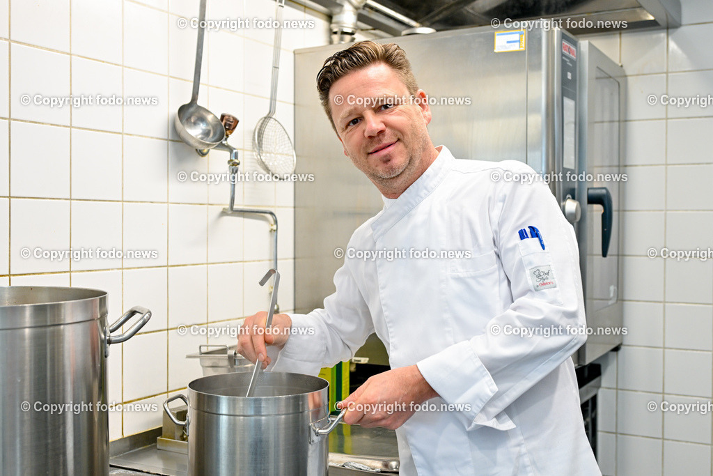 Uniqa_ Johann Aspalter_ 05.06.2024-2 | 05.06.2024, Linz, AUT, Uniqa, im Bild Johann Aspalter (Koch)