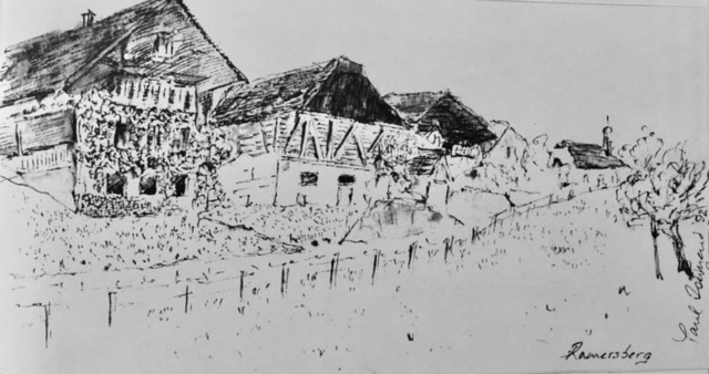 L1110966 | Siedlung mit Kapelle / settlement with chapel nr Sarnen, Central Switzerland - Realisiert mit Pictrs.com