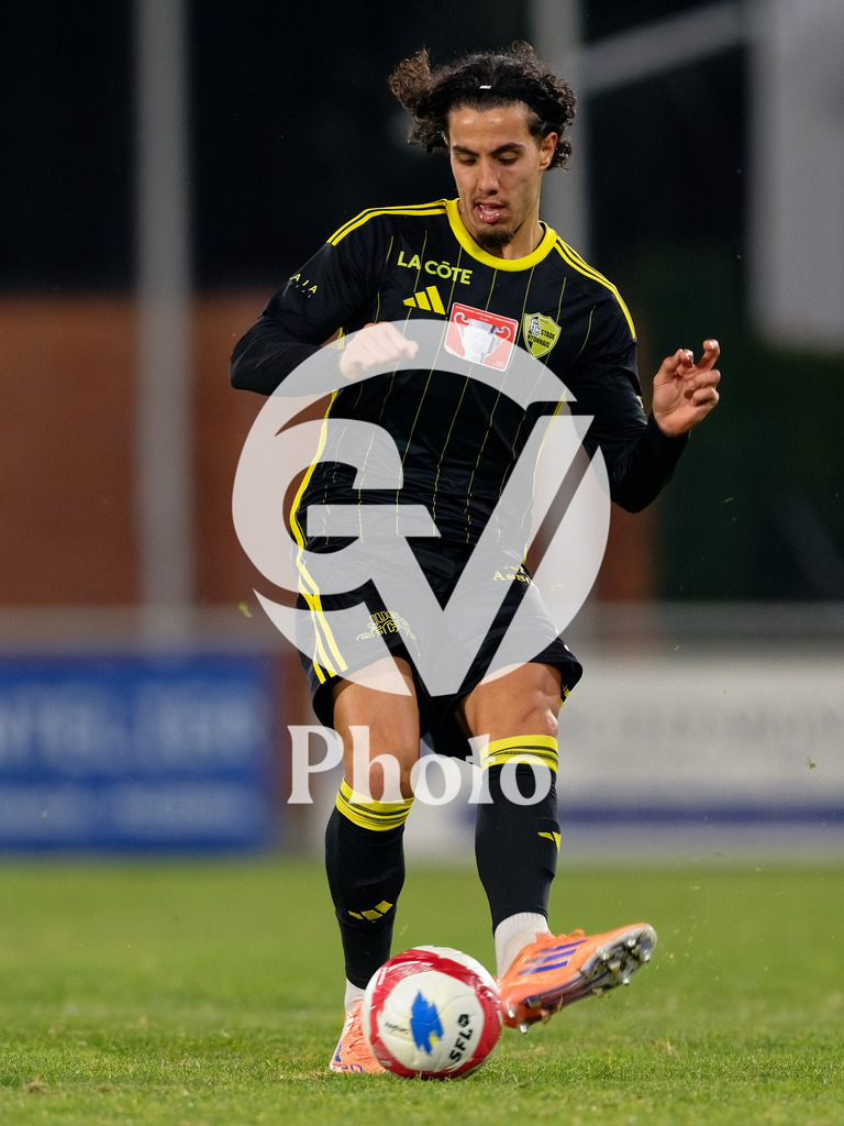 Coupe Suisse - 1/8 de finale - FC Stade Nyonnais v Neuchatel Xamax |  during the Coupe Suisse - 1/8 de finale match between FC Stade Nyonnais and Neuchatel Xamax at Centre sportif de Colovray in Nyon, Switzerland