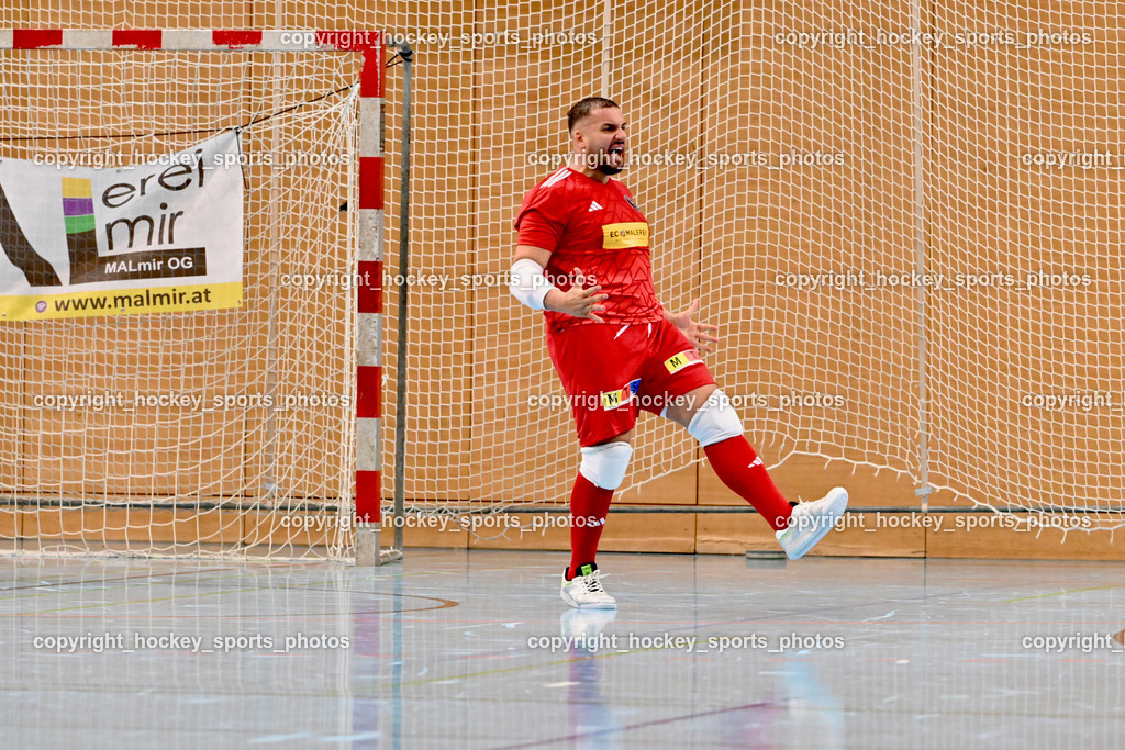 Carinthia Flamengo Futsal Club vs. LPSV-K | #1 Youssef Helal Carinthia Flamengo, Carinthia Flamengo Futsal Club vs. LPSV-K, Carinthia Flamengo Futsal Club vs. LPSV-K am 03.11.2024 in Klagenfurt (Ballspielhalle Viktring), Austria, (Photo by Bernd Stefan)