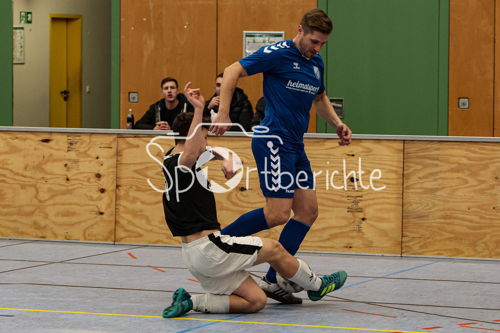 Maerbraeu-Cup BC Aichach II | Kissinger SC (links) im Duell mit SSV Alsmoos-Petersdorf / Viertelfinale