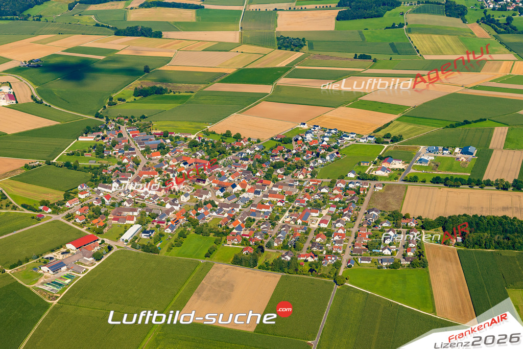 Luftaufnahme der Stadt Mödingen - Die Luftaufnahme wurde 2025 vom UL-Flugzeug heraus erstellt ( keine Drohne ) - Hochauflösende Luftaufnahme - für professionelle Ausdrucke geeignet. Die Geschenkidee !Mit Lizenz und Bildrechte bestellbar