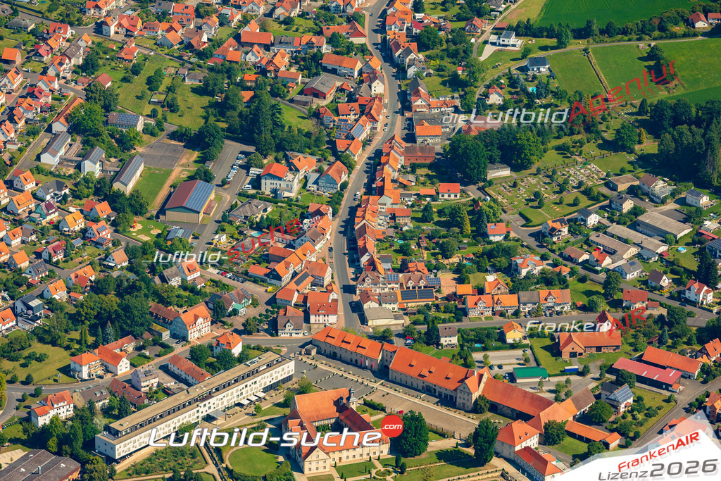 Altmorschen Morschen Bild- Das Luftbild wurde 2025 vom UL-Flugzeug heraus erstellt ( keine Drohne bzw. Drohnenaufnahme ) - Hochauflösende Luftaufnahme -Nicht vergleichbar mit Google Maps oder Satelittenbilder- Die Geschenkidee !Mit Lizenz und Bildrechte bestellbar - CC