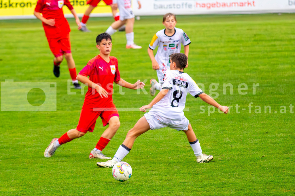 Fußball, Entwicklungsspiele der KFV-Auswahl  | Fußball, Entwicklungsspiele der KFV-Auswahl , KFVU14 am 05.09.2024 in Spittal (Stadion Landskron), Austria, (Photo by Ernst Krawagner sport-fan.at) - Realisiert mit Pictrs.com