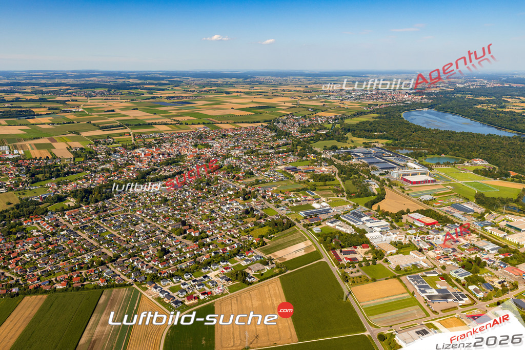 Luftaufnahme von Gundelfingen an der Donau Vs Google Maps- Die Luftaufnahme wurde 2025 vom UL-Flugzeug heraus erstellt ( keine Drohne ) - Hochauflösende Luftaufnahme - für professionelle Ausdrucke geeignet. Die Geschenkidee !Mit Lizenz und Bildrechte bestellbar