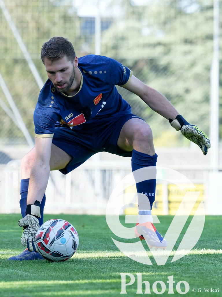 Lancy FC  v Servette FC M-21  - 1ere ligue Classic  | Geneva, Switzerland - April 25 : during the 1ere ligue Classic  match between Lancy FC  and Servette FC M-21  at Stade de Marignac on April 25 , 2026 in Geneva, Switzerland.