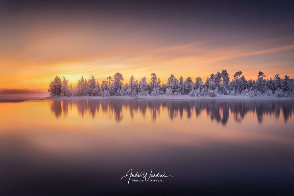 Spiegelung im Abendlicht | Andre Wandrei - Nature Artworx - Realisiert mit Pictrs.com