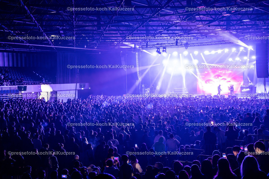 KKU21122401036 | 21.12.2024, xkkux, Düsseldorf, Mitsubishi Electric HALLE, Der Rapper Skandal performt bei der GoodFellas Tour 2024